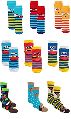 C&C KIDS Kinder Socken,9Pack,27-30,Mehrfarbig6 von C&C KIDS