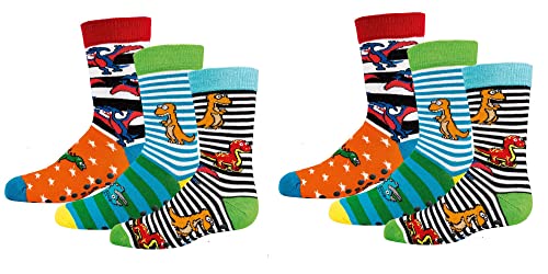 C&C KIDS Kinder Thermo Socken,6Pack,27-30,Mehrfarbig10 von C&C KIDS
