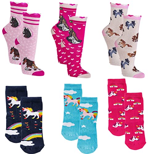 C&C KIDS Mädchen Socken,6 Paar35-38,Mehrfarbig7 von C&C KIDS