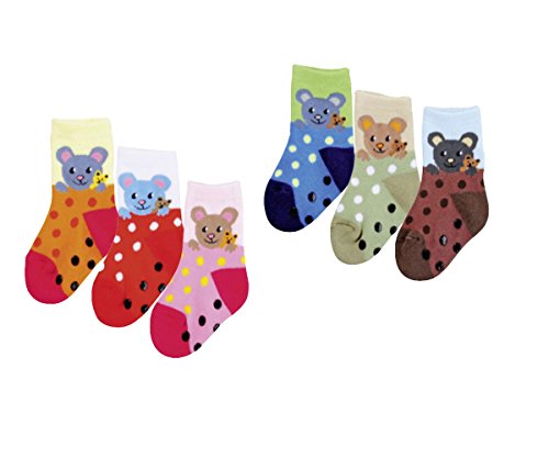 C&C Baby Socken,6 Pack,98/104,Maus von C&C