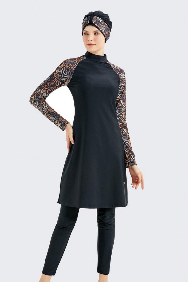 C&CITY Badeanzug Vollständige Abdeckung Badeanzug von C&CITY