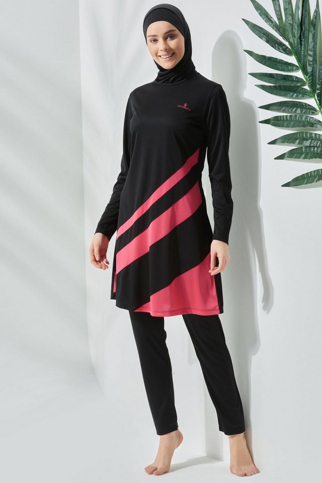 C&CITY Badeanzug Vollständige Abdeckung Badeanzug von C&CITY