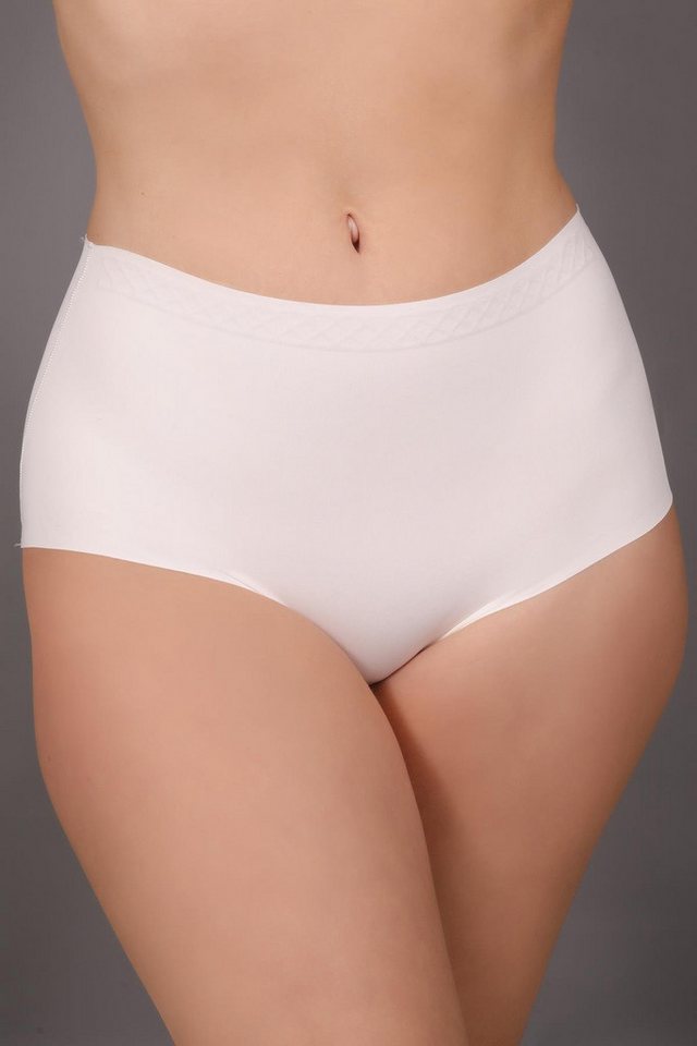 C&CITY Bikinislip Rutschfestes Laser-Höschen mit hoher Taille in Übergröße C19201 Ecru C&CITY Bikinislip Rutschfestes Laser-Höschen mit hoher Taille in Übergröße C19201 Ecru von C&CITY