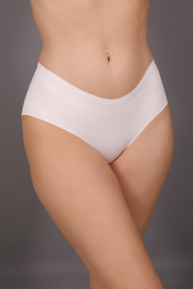 C&CITY Bikinislip Rutschfestes Laser-Höschen mit hoher Taille in Übergröße C19202 Ecru C&CITY Bikinislip Rutschfestes Laser-Höschen mit hoher Taille in Übergröße C19202 Ecru von C&CITY