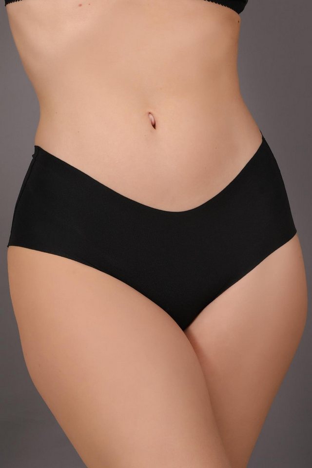 C&CITY Bikinislip Rutschfestes Laser-Höschen mit hoher Taille in Übergröße C19202 Ecru C&CITY Bikinislip Rutschfestes Laser-Höschen mit hoher Taille in Übergröße C19202 Ecru von C&CITY