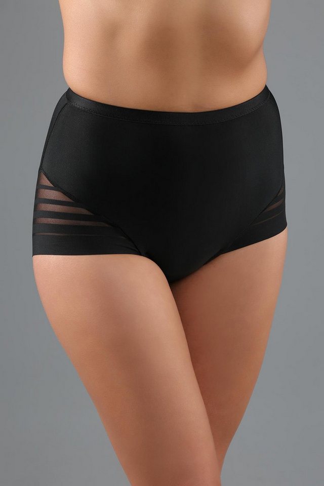 C&CITY Bikinislip Tüll detailliertes Korsetthöschen mit hoher Taille C19301 Schwarz C&CITY Bikinislip Tüll detailliertes Korsetthöschen mit hoher Taille C19301 Schwarz von C&CITY
