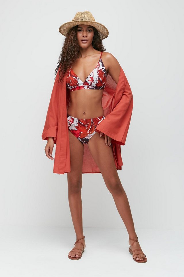 C&CITY Bügel-Bikini-Top Kompaktes Bikini-Set 3243 Rot von C&CITY
