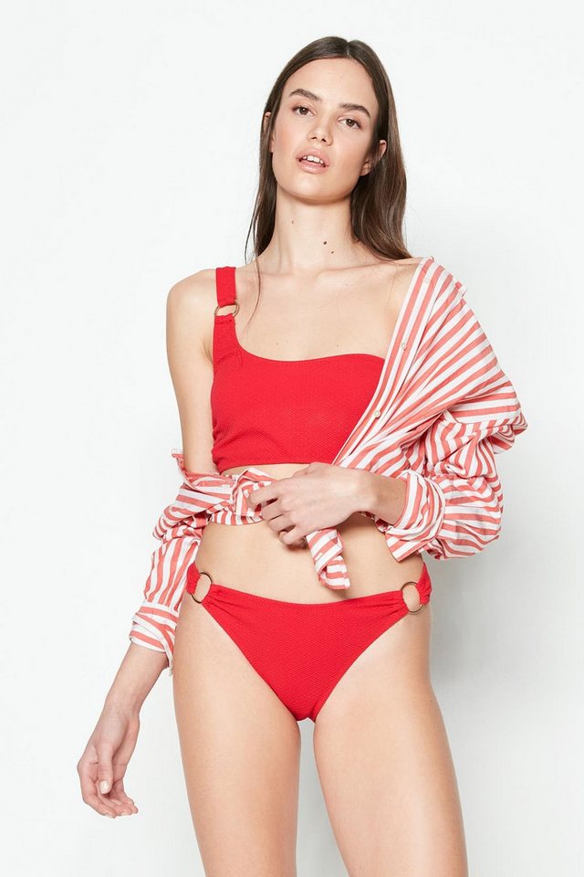 C&CITY Bügel-Bikini-Top One-Shoulder-Bikini-Set 3210 Pflaume von C&CITY