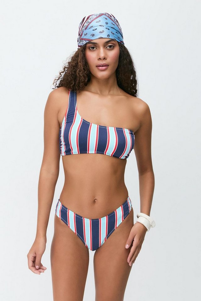 C&CITY Bügel-Bikini-Top One-Shoulder-Bikini-Set 3280 Schwarz/Weiß C&CITY Bügel-Bikini-Top One-Shoulder-Bikini-Set 3280 Schwarz/Weiß von C&CITY