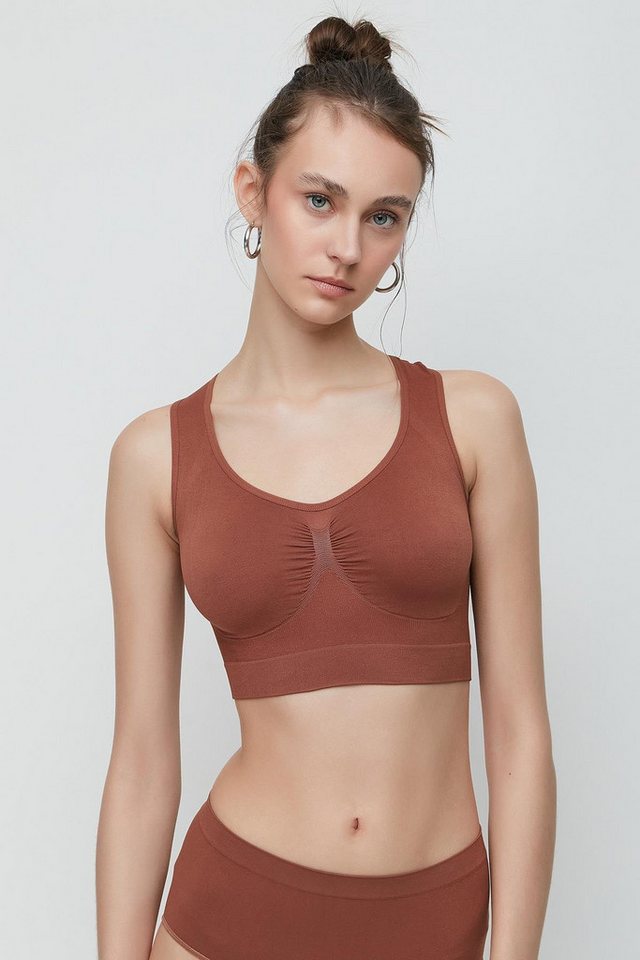 C&CITY Bustierkleid C14001 Nahtloses Sport-Bustier Weiß von C&CITY