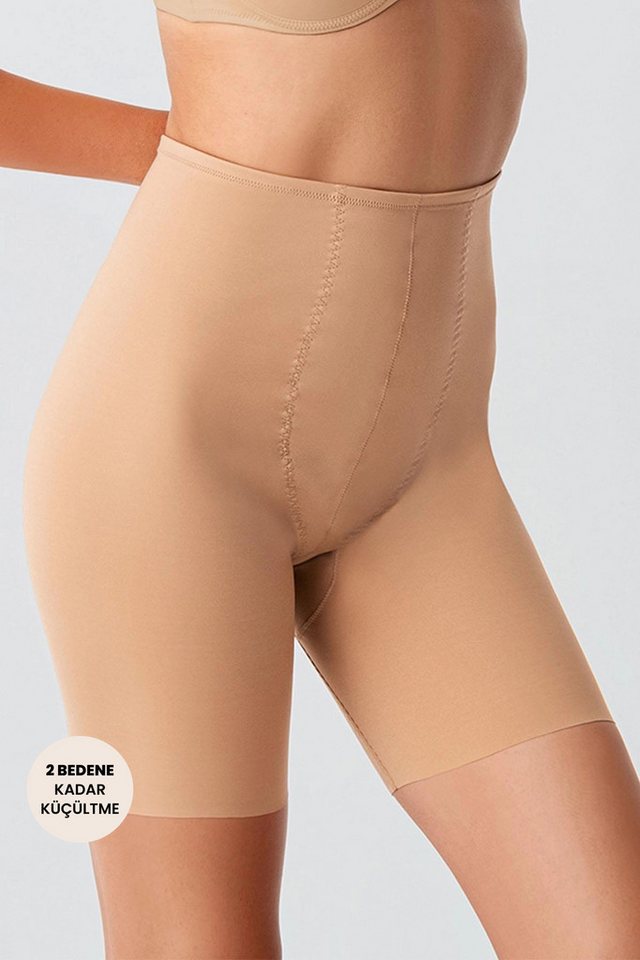 C&CITY Corsage Langer Laser Cut Boxer Korsett von C&CITY