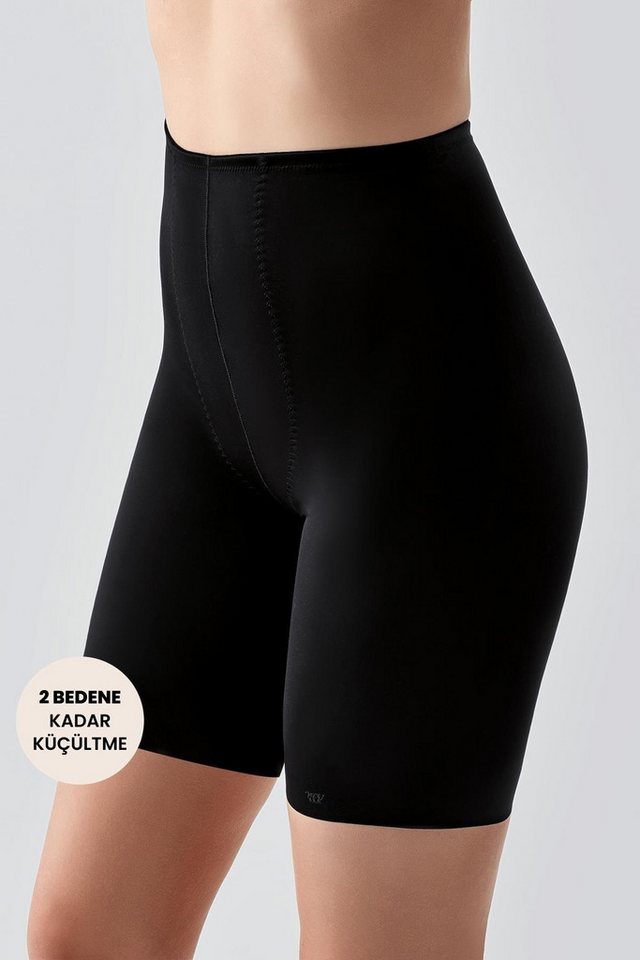 C&CITY Corsage Langer Laser Cut Boxer Korsett von C&CITY