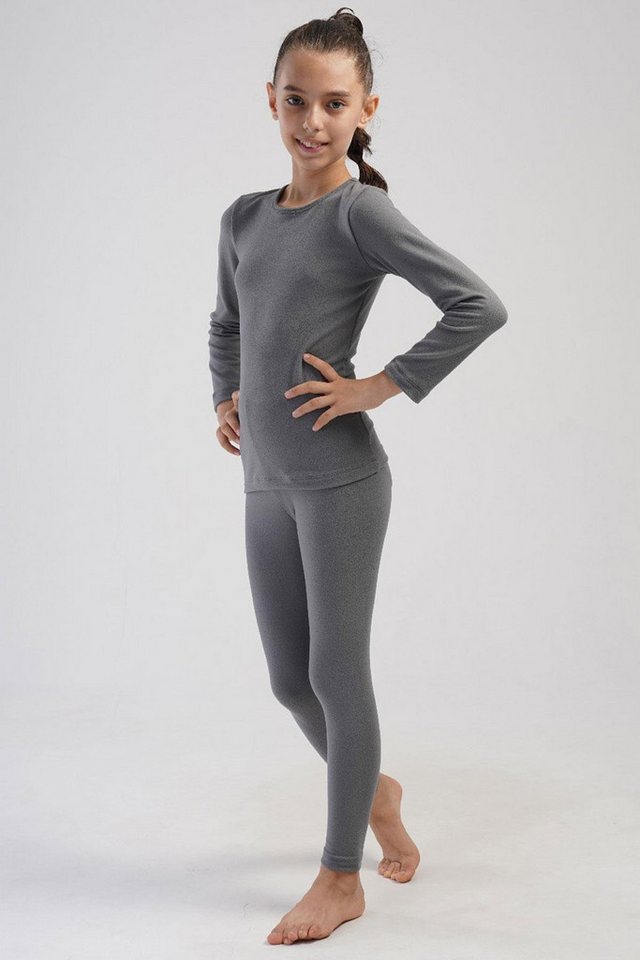 C&CITY Hosenanzug Mädchen Langarm-Thermal-Set von C&CITY