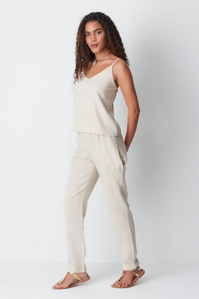 C&CITY Hosenanzug Schickes Träger-Top Set von C&CITY