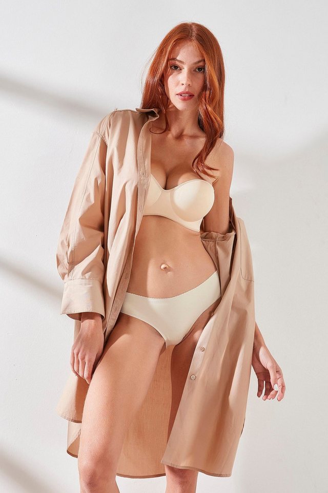 C&CITY Miederbody Damen Niedrige Taille Laser Brief Shapewear von C&CITY