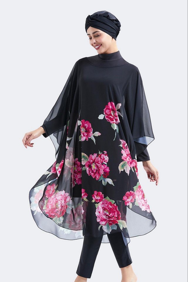 C&CITY Pareo Chiffon Strandkleid C14310 von C&CITY