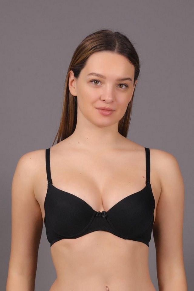 C&CITY Push-up-BH Gepolsterter BH C11725 Weinrot C&CITY Push-up-BH Gepolsterter BH C11725 Weinrot von C&CITY