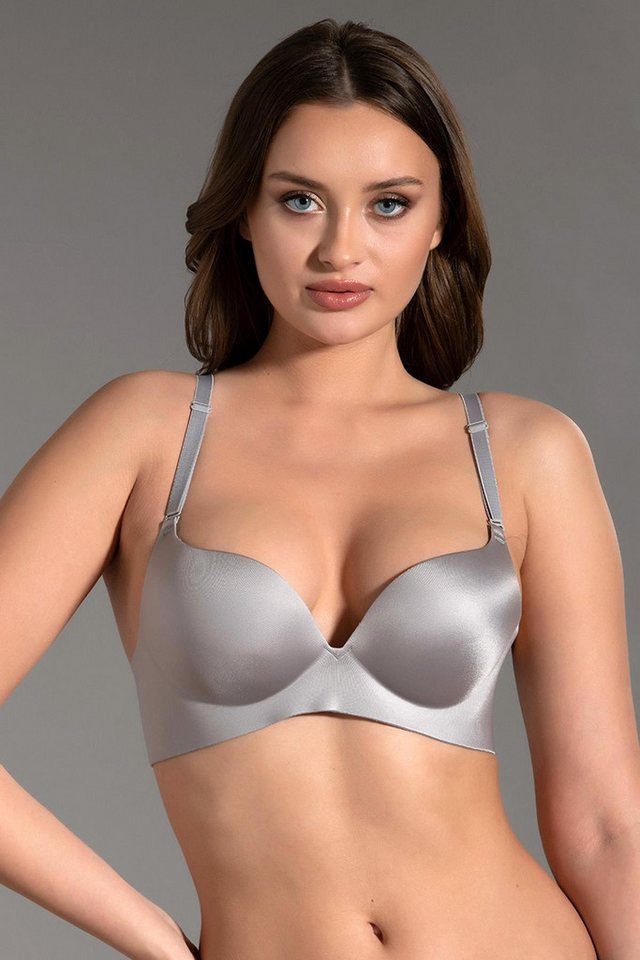 C&CITY Push-up-BH Unterstützter Laser-Soft-Cup-BH C16045 Skin von C&CITY