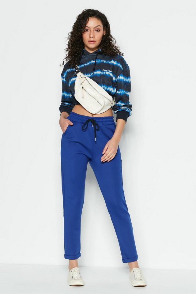 C&CITY Pyjama Doppelte Bündchen Jogginghose von C&CITY