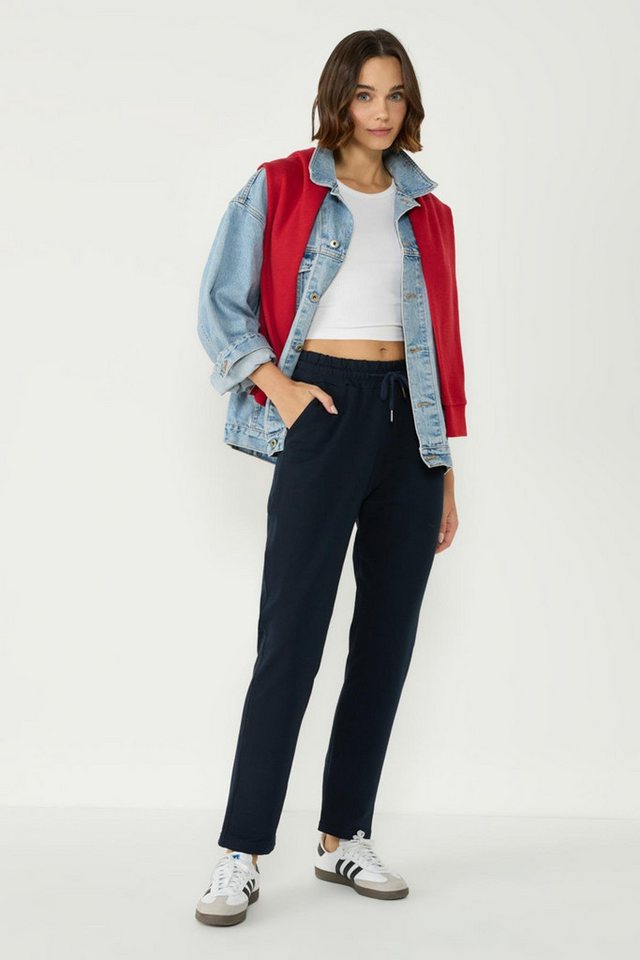 C&CITY Pyjama Flache Saum Jogginghose von C&CITY