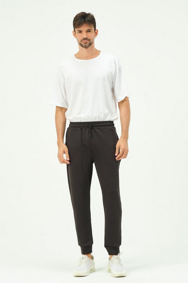 C&CITY Pyjama Herren-Jogginghose mit Bündchen am Bein und Seitentaschen 851 Schwarz C&CITY Pyjama Herren-Jogginghose mit Bündchen am Bein und Seitentaschen 851 Schwarz von C&CITY