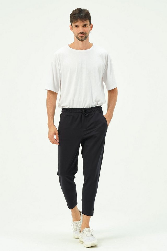 C&CITY Pyjama Herren-Jogginghose mit geradem Bein und Gesäßtasche 783 Stone von C&CITY