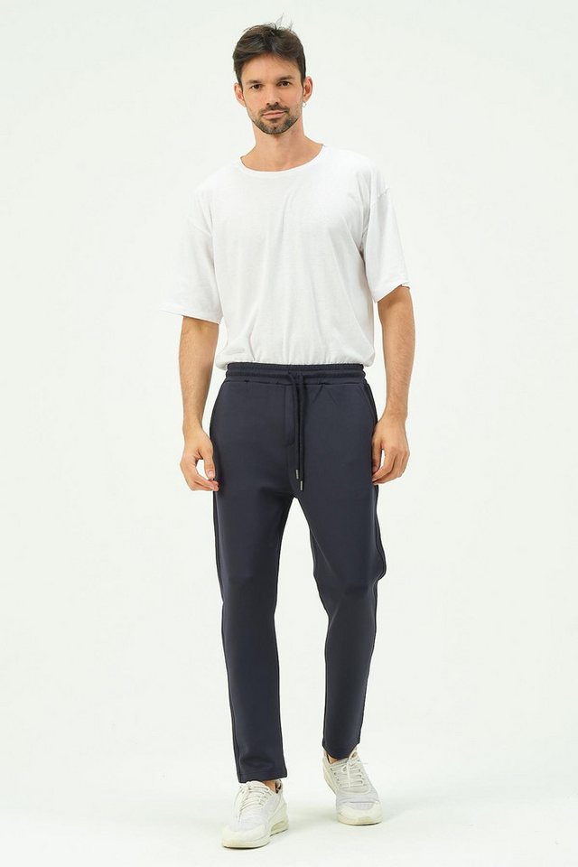 C&CITY Pyjama Herren-Jogginghose mit geradem Bein und Seitentaschen 852 Marineblau C&CITY Pyjama Herren-Jogginghose mit geradem Bein und Seitentaschen 852 Marineblau von C&CITY