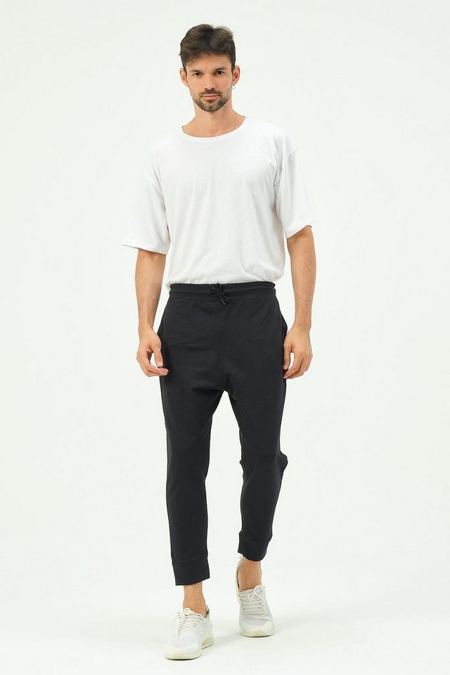 C&CITY Pyjama Herren-Jogginghose mit lockerer Passform 784 Schwarz von C&CITY
