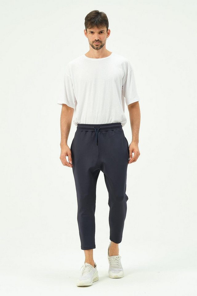 C&CITY Pyjama Herren Straight Fit Gesäßtaschen Jogginghose von C&CITY