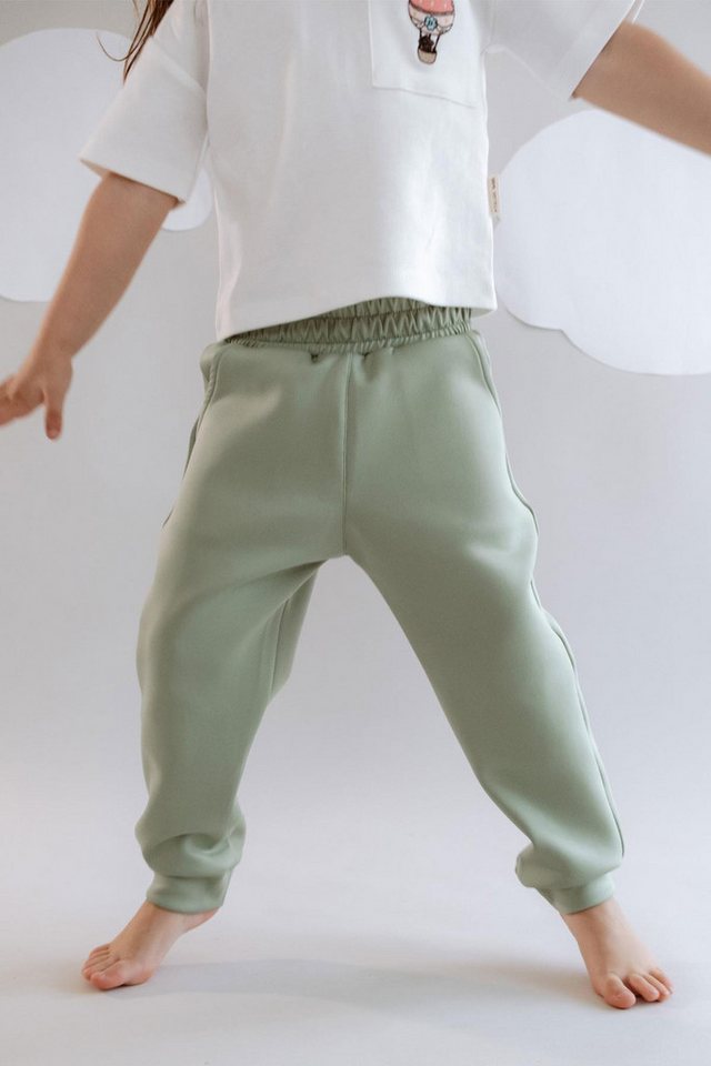 C&CITY Pyjama Mädchen Jogginghose mit Bündchen von C&CITY