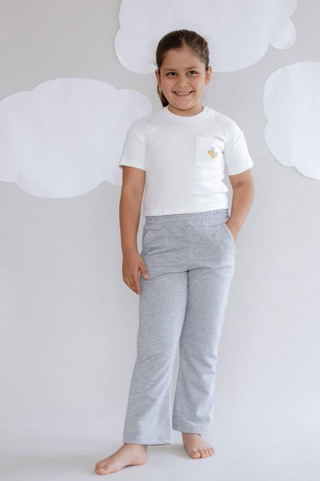C&CITY Pyjama Mädchen Spanische Saum Sweatpants von C&CITY