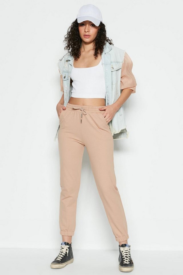 C&CITY Pyjamahose Basic Jogger-Jogginghose 734 Ecru C&CITY Pyjamahose Basic Jogger-Jogginghose 734 Ecru von C&CITY