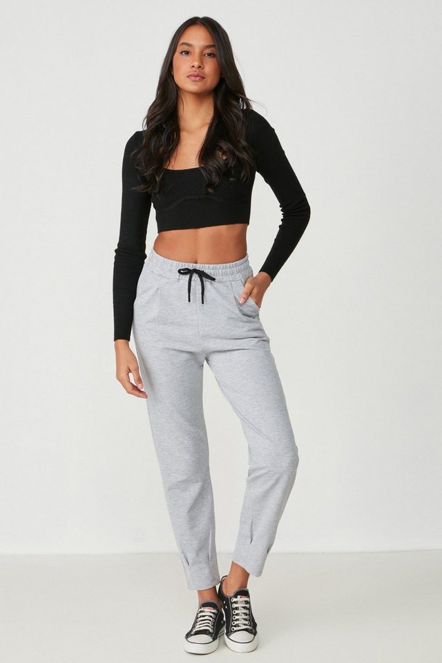C&CITY Pyjamahose Bund- und Beinfalten-Jogginghose 742 Smoked C&CITY Pyjamahose Bund- und Beinfalten-Jogginghose 742 Smoked von C&CITY