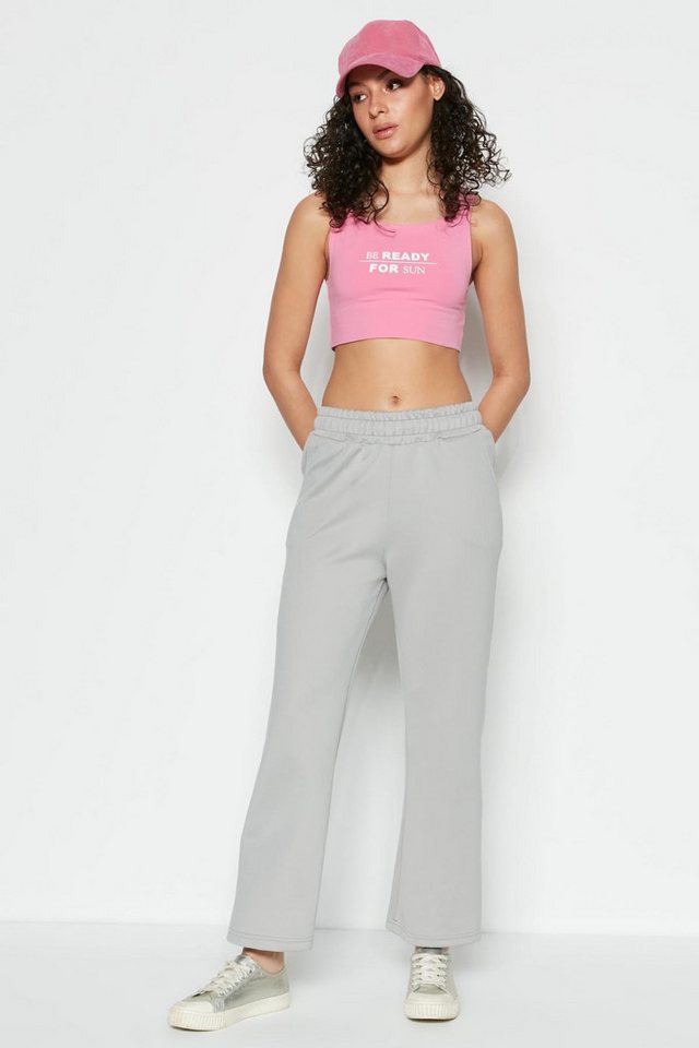 C&CITY Pyjamahose Deutsche Flare-Sweatpants von C&CITY