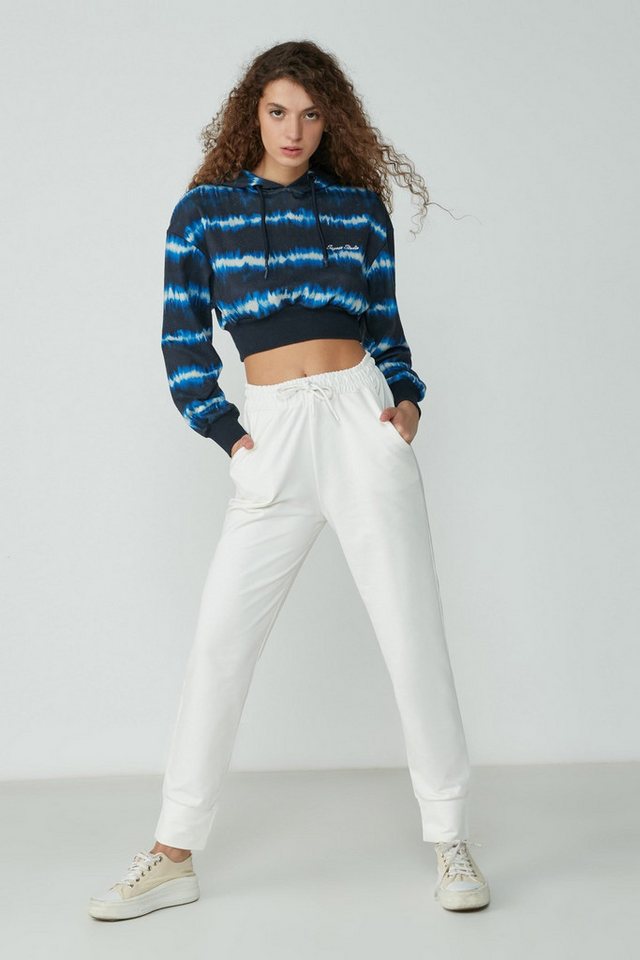 C&CITY Pyjamahose Jogger Cuff Sport-Jogginghose 735 Ecru C&CITY Pyjamahose Jogger Cuff Sport-Jogginghose 735 Ecru von C&CITY