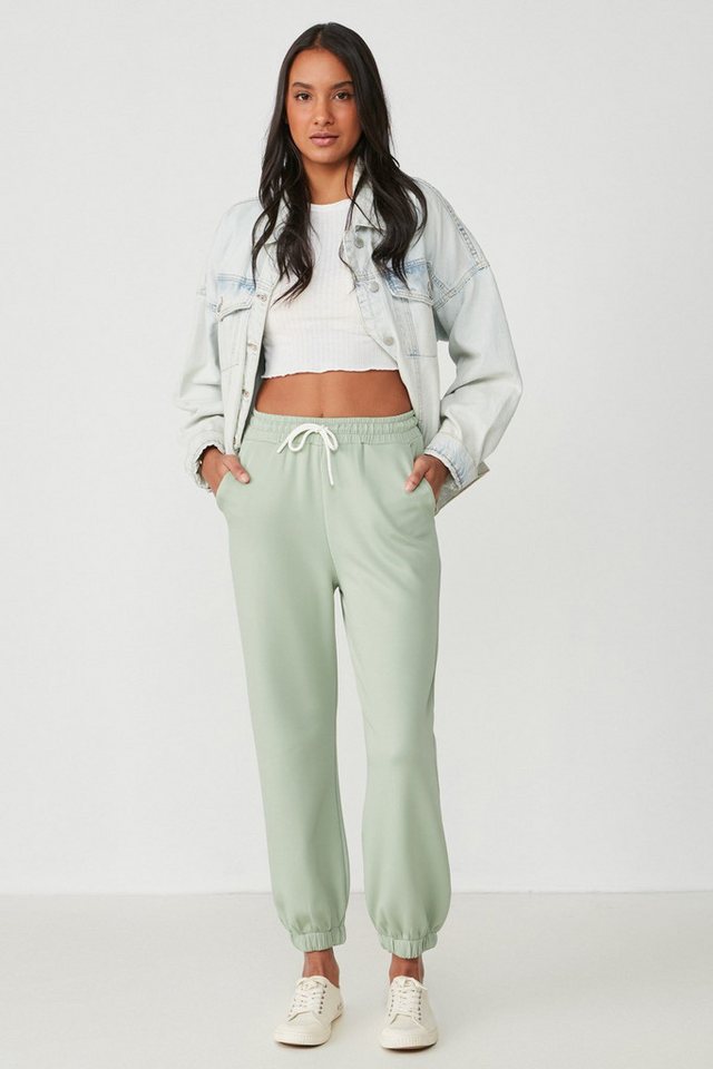 C&CITY Pyjamahose Jogger Elastic Sports Jogginghose 806 Smoked von C&CITY