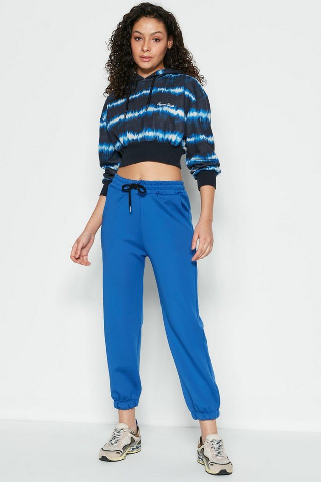 C&CITY Pyjamahose Jogger Elastic Sports Jogginghose 806 Smoked von C&CITY