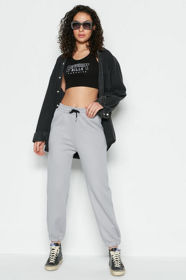 C&CITY Pyjamahose Jogger Elastic Sports Jogginghose 806 Smoked C&CITY Pyjamahose Jogger Elastic Sports Jogginghose 806 Smoked von C&CITY