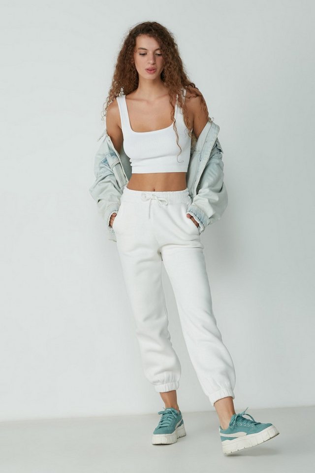 C&CITY Pyjamahose Jogger-Jogginghose 906 Grau von C&CITY