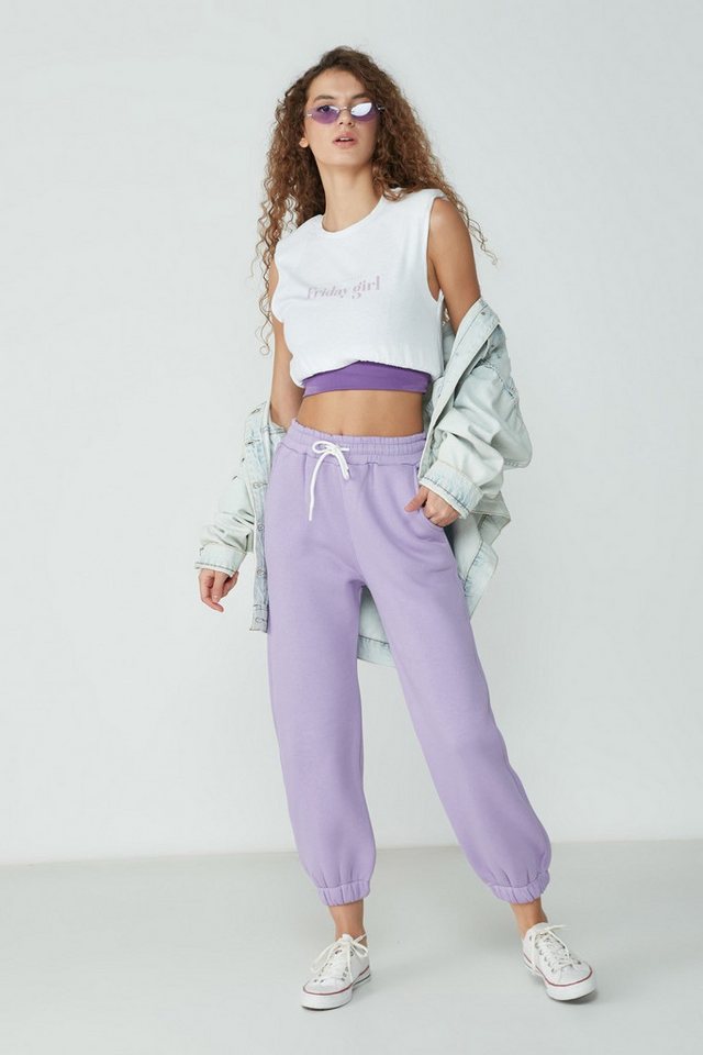C&CITY Pyjamahose Jogger-Jogginghose 906 Grau C&CITY Pyjamahose Jogger-Jogginghose 906 Grau von C&CITY