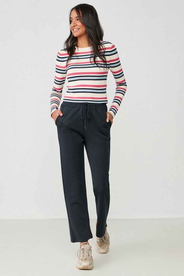 C&CITY Pyjamahose Jogginghose mit weitem Bein 804 Grau C&CITY Pyjamahose Jogginghose mit weitem Bein 804 Grau von C&CITY