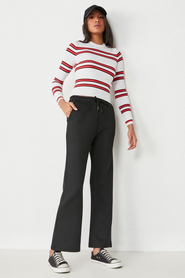 C&CITY Pyjamahose Jogginghose mit weitem Bein 804 Grau von C&CITY
