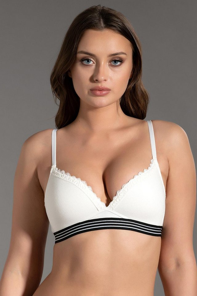 C&CITY Schalen-BH Kinder Spitzen-Bralette - Keine Unterstützung von C&CITY