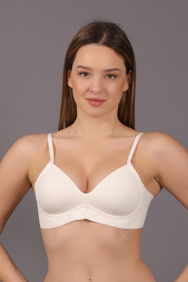 C&CITY Schalen-BH Nahtloser Laserbeschichteter Bralette von C&CITY