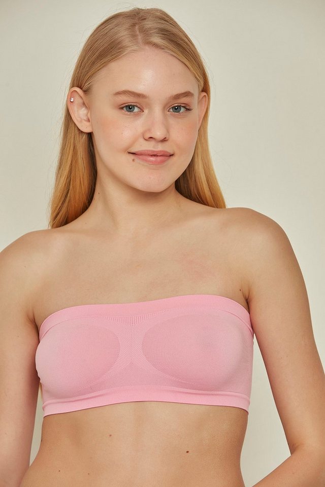 C&CITY Schalen-BH Nahtloses trägerloses Bustier von C&CITY