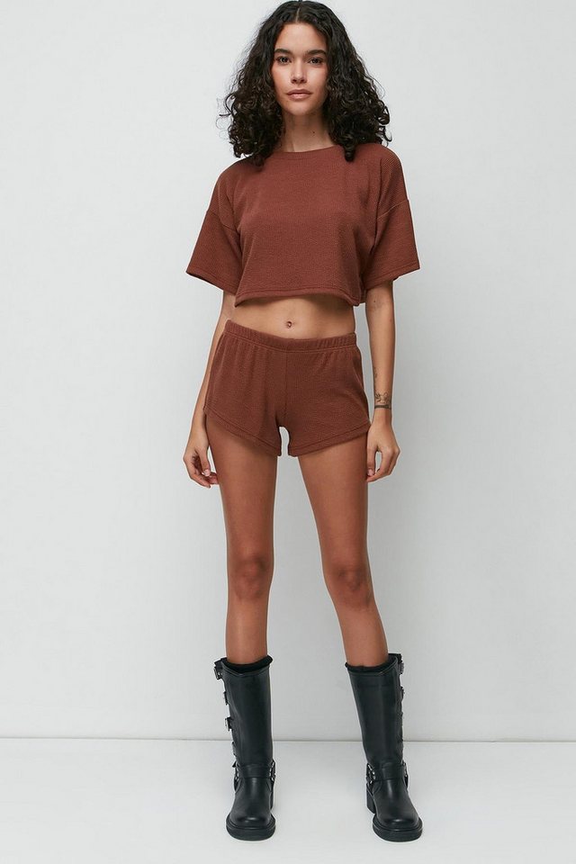 C&CITY Schlafanzug Kurzarm T-Shirt und Shorts Set von C&CITY