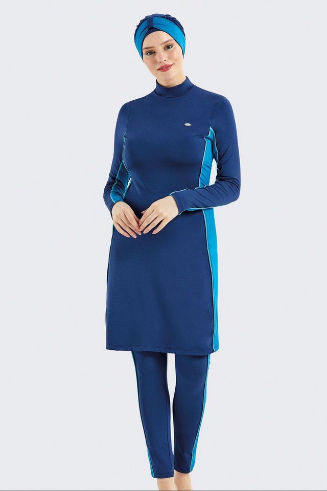 C&CITY Schwimmanzug Vollständige Abdeckung 3-teiliges Badeanzug-Set von C&CITY