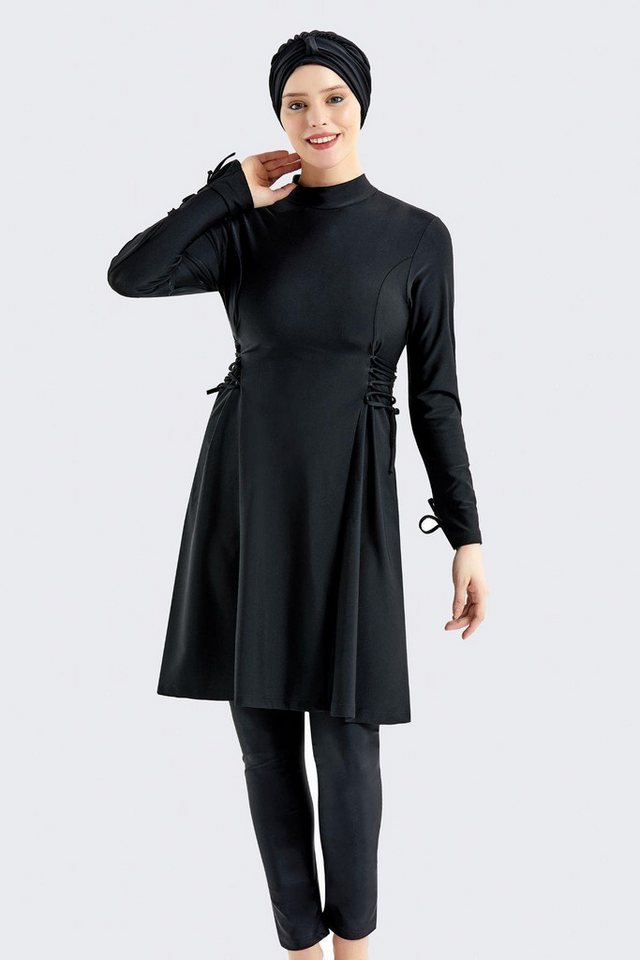 C&CITY Badeanzug Vollständige Abdeckung 4-teiliges Badeanzug-Set von C&CITY