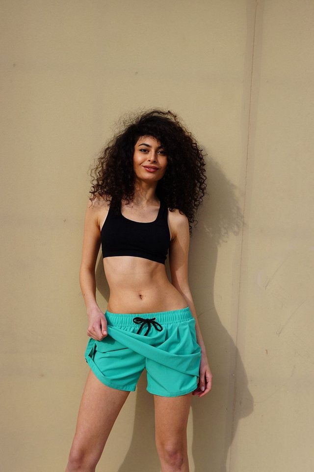 C&CITY Shorts Damen Lycra Strandrock Shorts von C&CITY