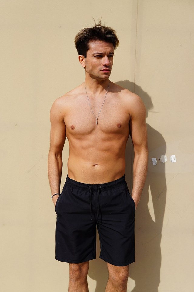 C&CITY Shorts Herren Lange Meereshorts von C&CITY